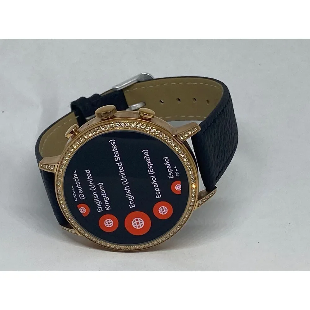 Fossil Gen 4 Authentic Digital Dial Smart Watch Custom Band FTW6030 DC143